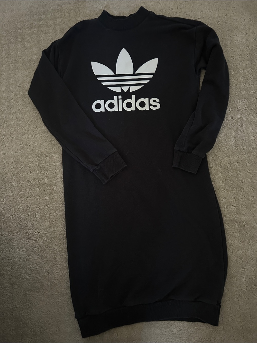 Adidas sweatshirt dress - goes to knee